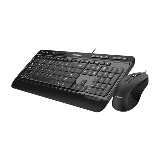 PCBuilder ALPHA Wireless Mouse and Keyboard Combo