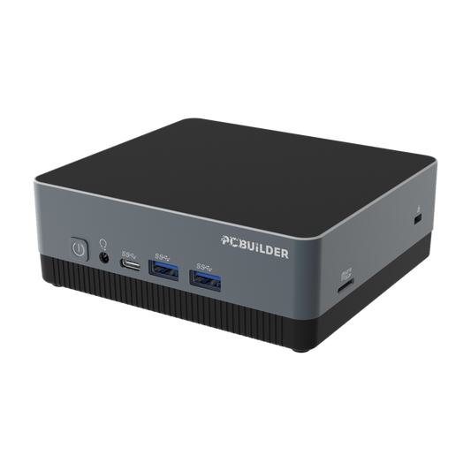 PCBuilder CUBE N100 4GB 128GB Windows 11 Home Mini PC