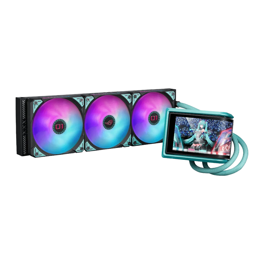 PCBuilder Ryzen 7 9800X3D HATSUNE MIKU Windows 11 Gaming PC
