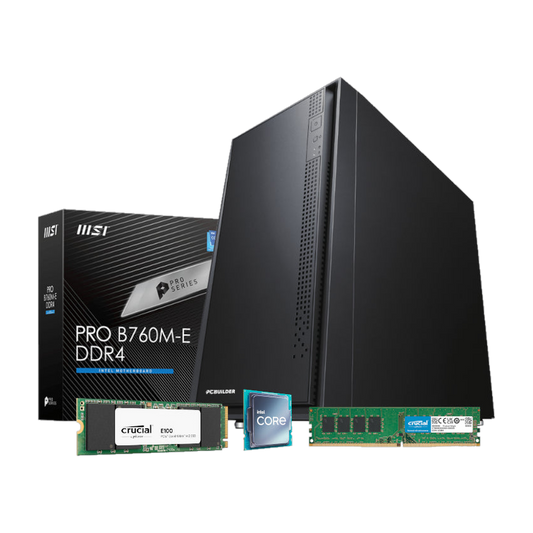 PCBuilder Intel i7-12700 HOME MASTER Windows 11 Desktop PC