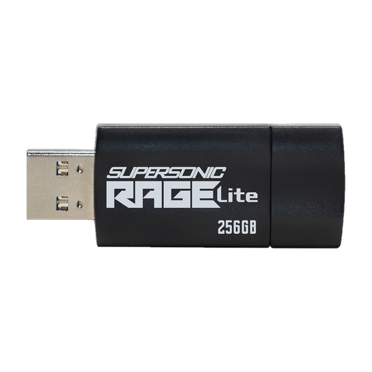 Patriot Rage Lite 256GB USB3.2 Flash Drive - Black