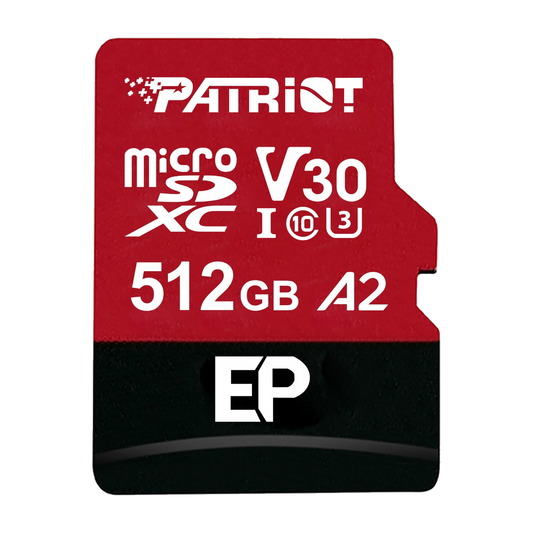 Patriot EP V30 A2 512GB Micro SDHC (Without Adapter)