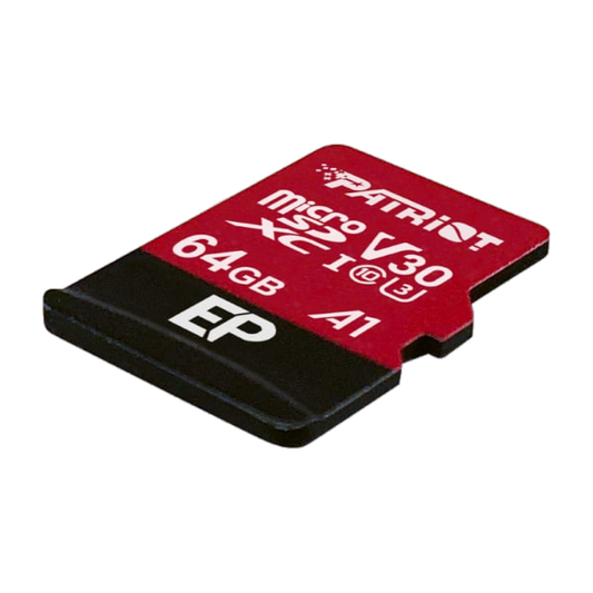 Patriot EP V30 A1 64GB Micro SDXC Card + Adapter