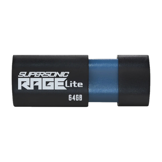 Patriot Rage Lite 64GB USB3.2 Flash Drive - Black