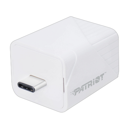 Patriot iLuxe Cube 256GB Type-C Smart Backup Solution - White