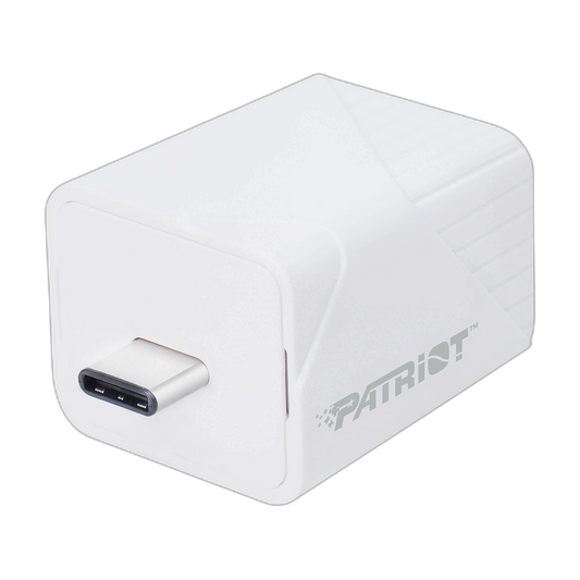 Patriot iLuxe Cube 512GB Type-C Smart Backup Solution - White