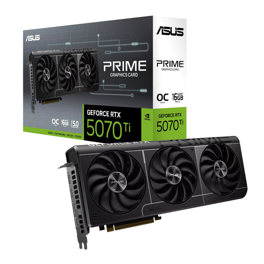 ASUS Nvidia Geforce RTX 5070TI Prime OC 16GB GDDR7 Graphics Cards
