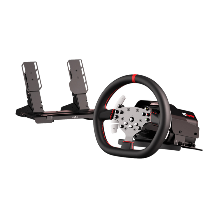 PXN V10 270/900 degree 3.2nm Direct Drive steering wheel with 2-pedals/shifter