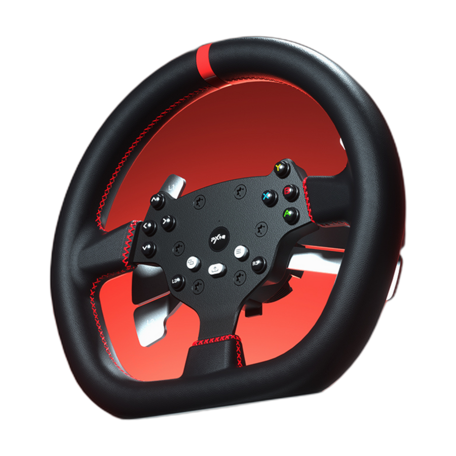 PXN V10 270/900 degree 3.2nm Direct Drive steering wheel with 2-pedals/shifter