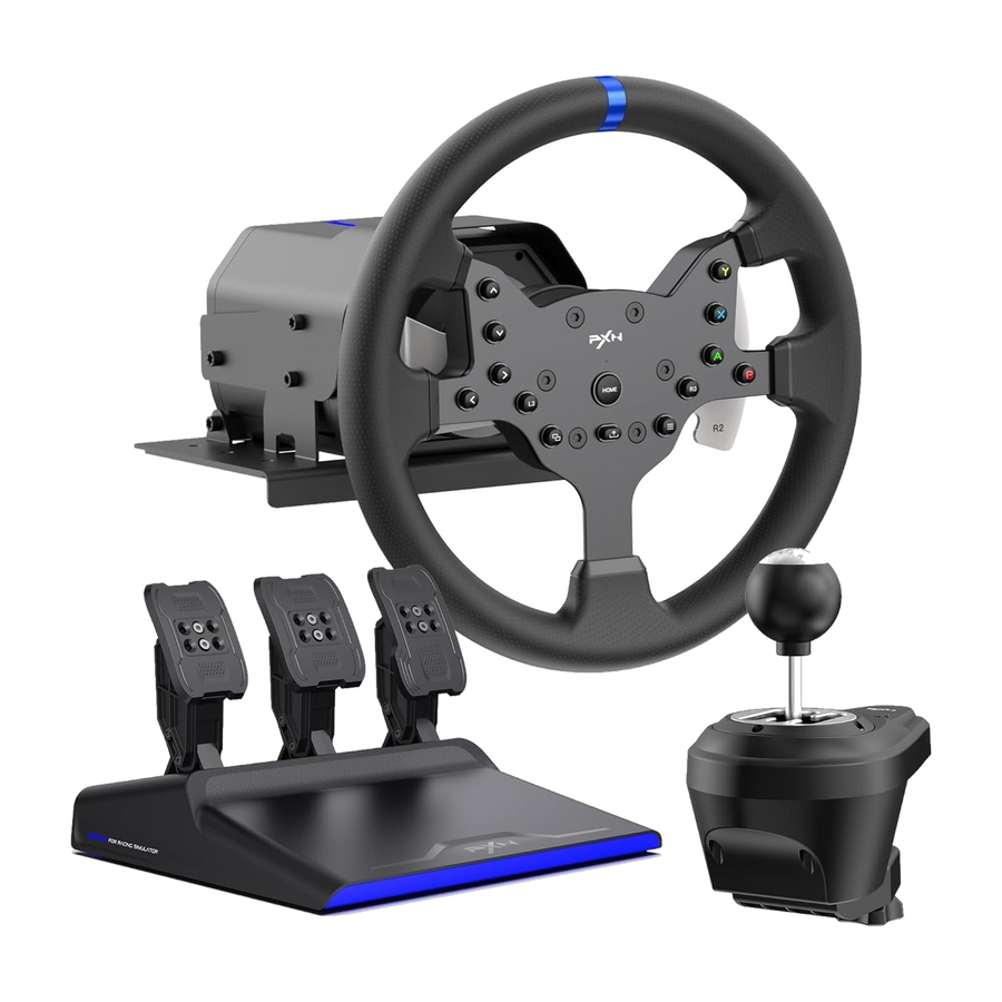 PXN V99 270/900 degree FFB racing wheel with pedals/shifter