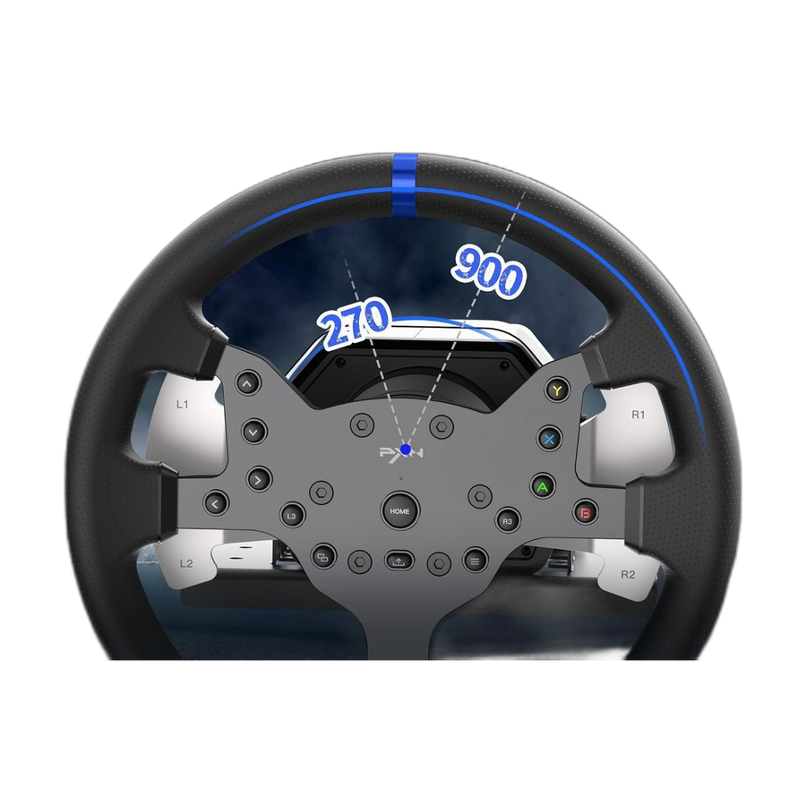 PXN V99 270/900 degree FFB racing wheel with pedals/shifter