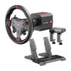 PXN VD4 Direct Drive Bundle 4nm FFB, W AS Steering Wheel, PD HM 2 Pedals (PD HM Brake&Throttle), and Z8 table clamp