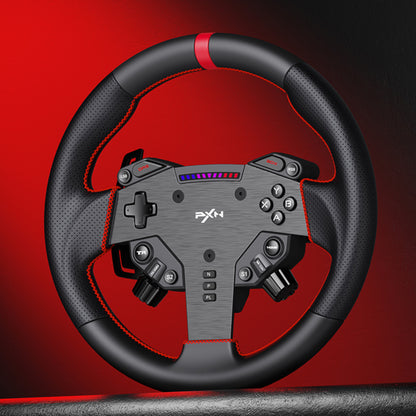 PXN VD4 Direct Drive Bundle 4nm FFB, W AS Steering Wheel, PD HM 2 Pedals (PD HM Brake&Throttle), and Z8 table clamp