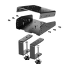 PXN VD6 Direct Drive Bundle 6nm FFB, W AS Steering Wheel, PD HM 2 Pedals (PD HM Brake&Throttle), and Z9 table clamp