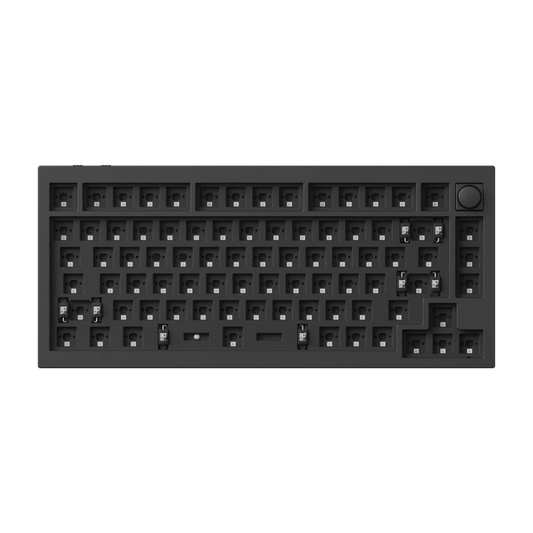 Keychron Q1 HE 75% Full Assembled  Magnetic Switch Hot-Swap Gateron DBL-Rail Nebula Switch RGB Wireless Keyboard - Black