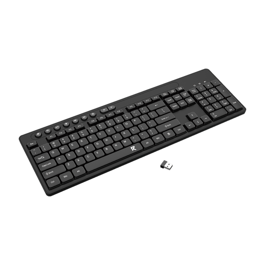 REDRAGON Wireless 2.4G Office Keyboard - Black