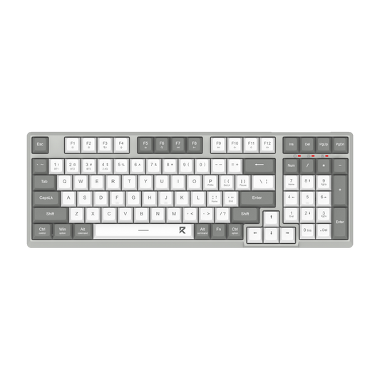 REDRAGON Wired Scissor key structure Keyboard - Black and White