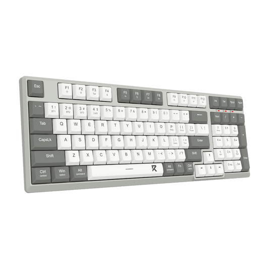REDRAGON Wired Scissor key structure Keyboard - Black and White