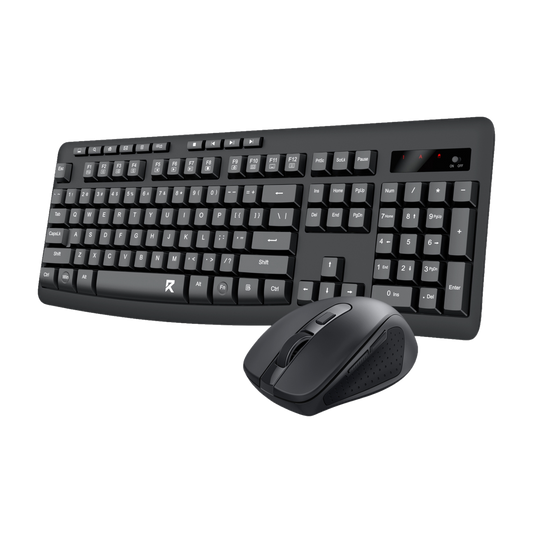 REDRAGON BS-7367-B Wireless Office Combo Keyboard and Mouse - Black