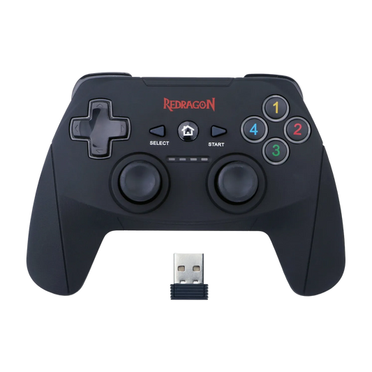 REDRAGON HARROW Wireless X/D-input(Digital/Analog) PC Controller Black