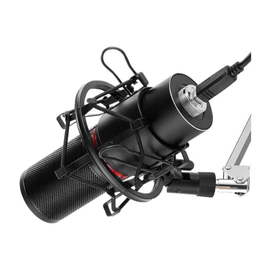 REDRAGON BLAZAR Cardioid USB Gaming Mic and Tripod - Black