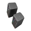 REDRAGON 2.0 Satellite Speaker ANVIL 2 x 3W RGB USB|Aux Gaming Speaker - Black