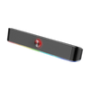 REDRAGON 2.0 Sound Bar ADIEMUS 2 x 3W RGB USB|Aux PC Gaming Speaker - Black