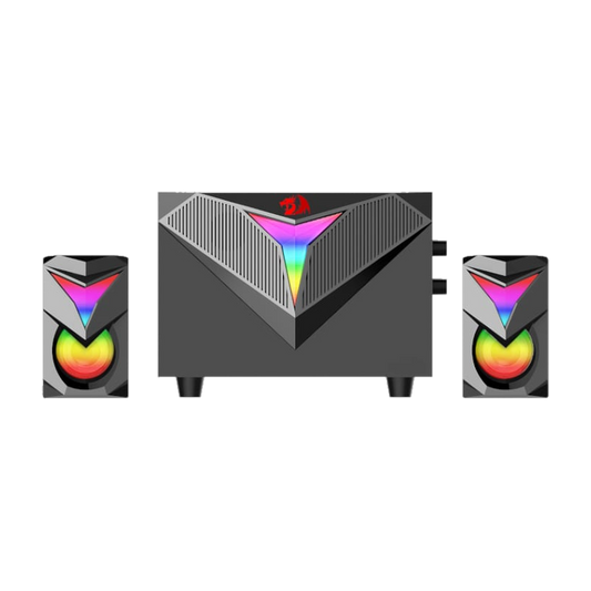 REDRAGON 2.1 Satellite Speaker TOCCATA RGB 11W Gaming Speaker - Black