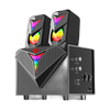REDRAGON 2.1 Satellite Speaker TOCCATA RGB 11W Gaming Speaker - Black