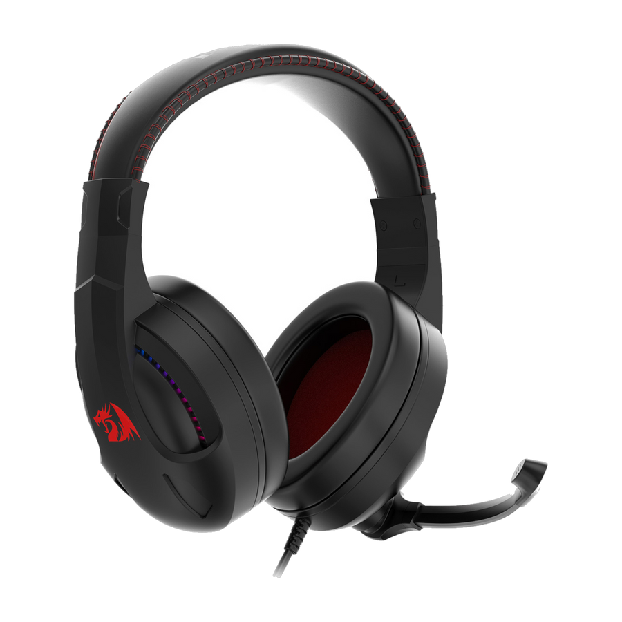 REDRAGON Over-Ear CRONUS Gaming Headset - Black