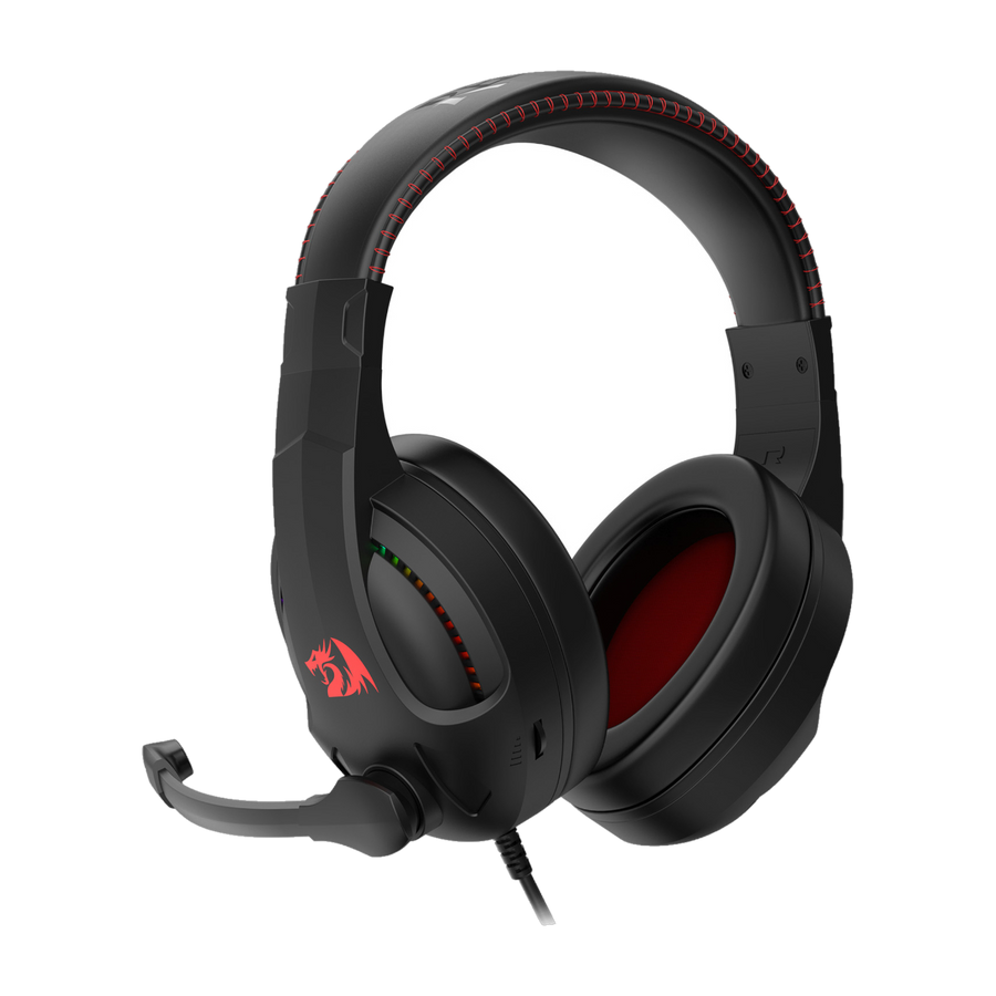 REDRAGON Over-Ear CRONUS Gaming Headset - Black