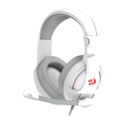 REDRAGON Over-Ear CRONUS Gaming Headset - White