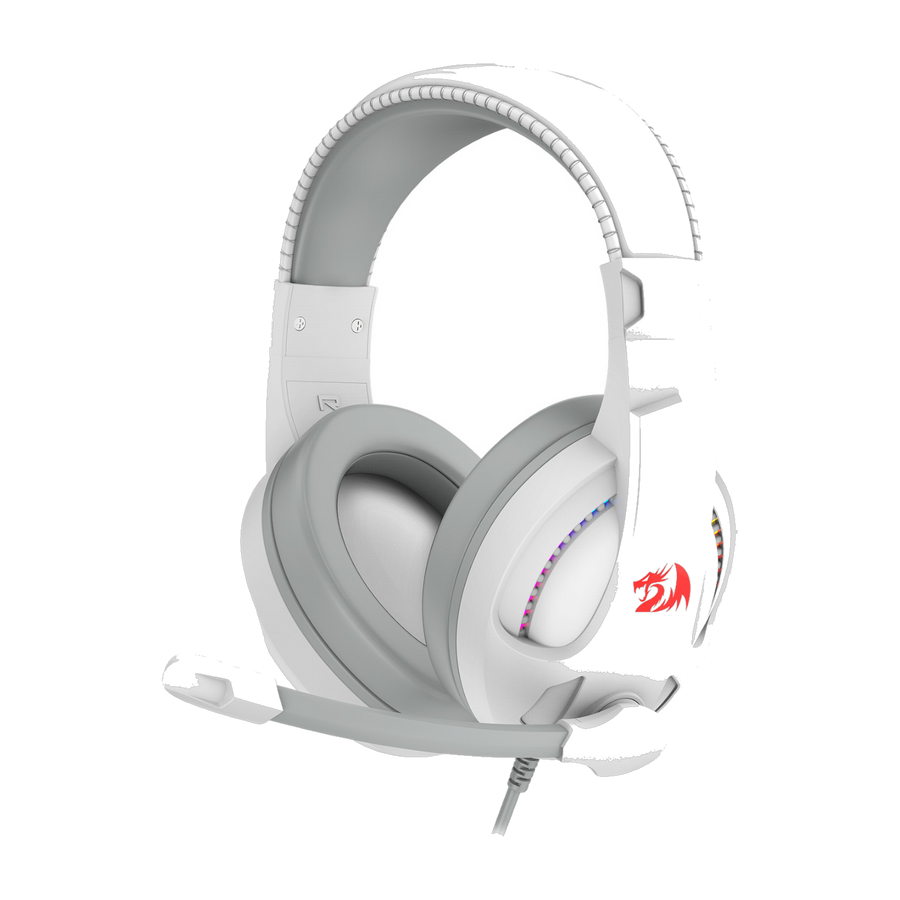 REDRAGON Over-Ear CRONUS Gaming Headset - White