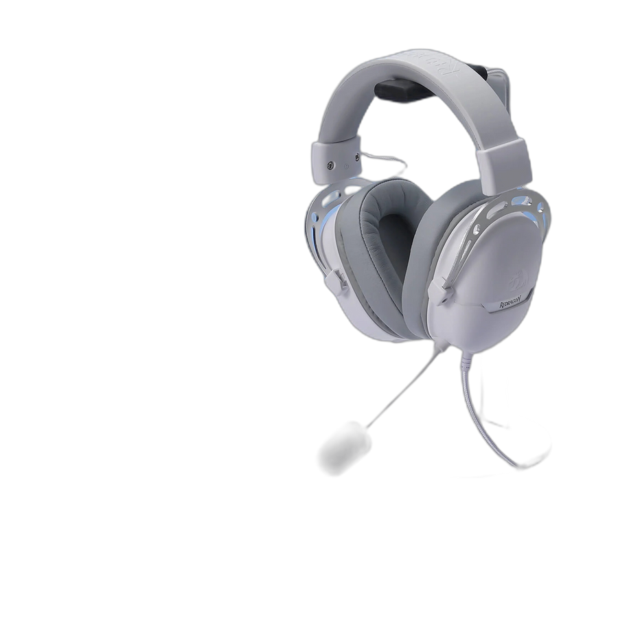 REDRAGON Over-Ear AURORA Gaming Headset - White