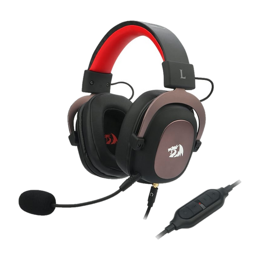REDRAGON Over-Ear ZEUS 2 USB Gaming Headset - Black
