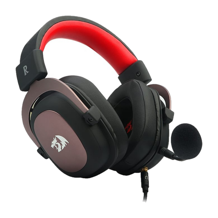 REDRAGON Over-Ear ZEUS 2 USB Gaming Headset - Black