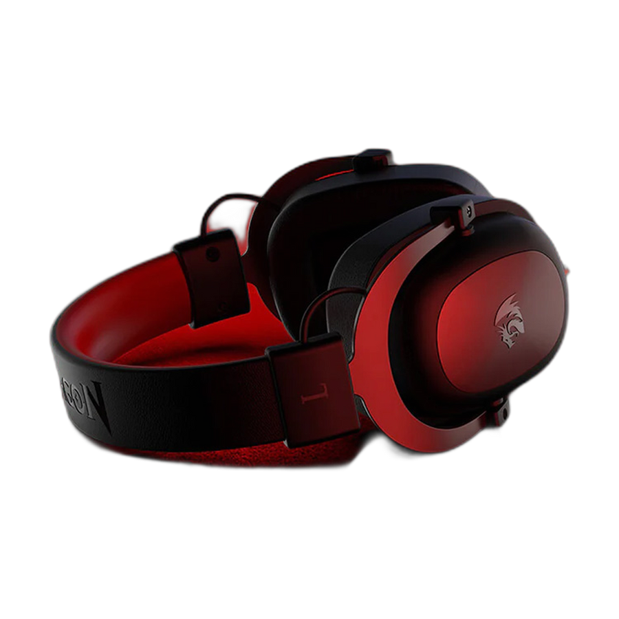 REDRAGON Over-Ear ZEUS 2 USB Gaming Headset - Black