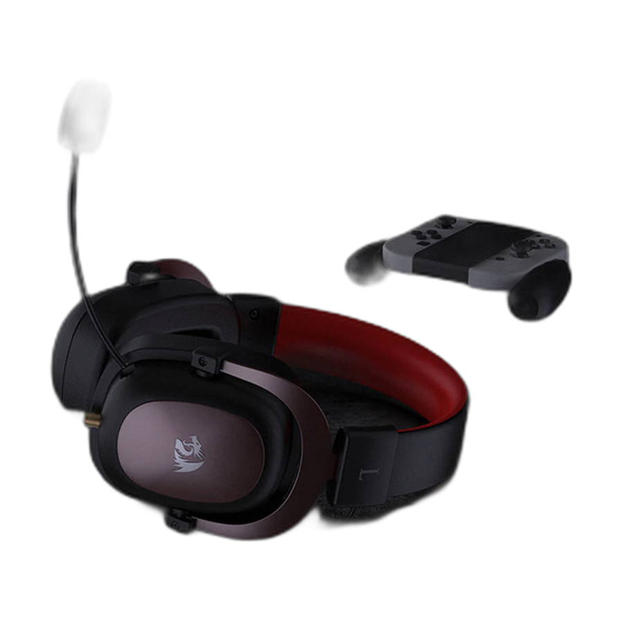 REDRAGON Over-Ear ZEUS 2 USB Gaming Headset - Black