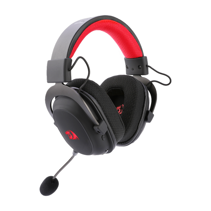 REDRAGON Over-Ear ZEUS Pro USB Wireless Gaming Headset - Black