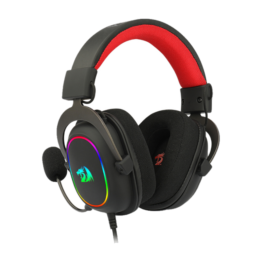 REDRAGON Over-Ear ZEUS-X USB RGB Gaming Headset - Black