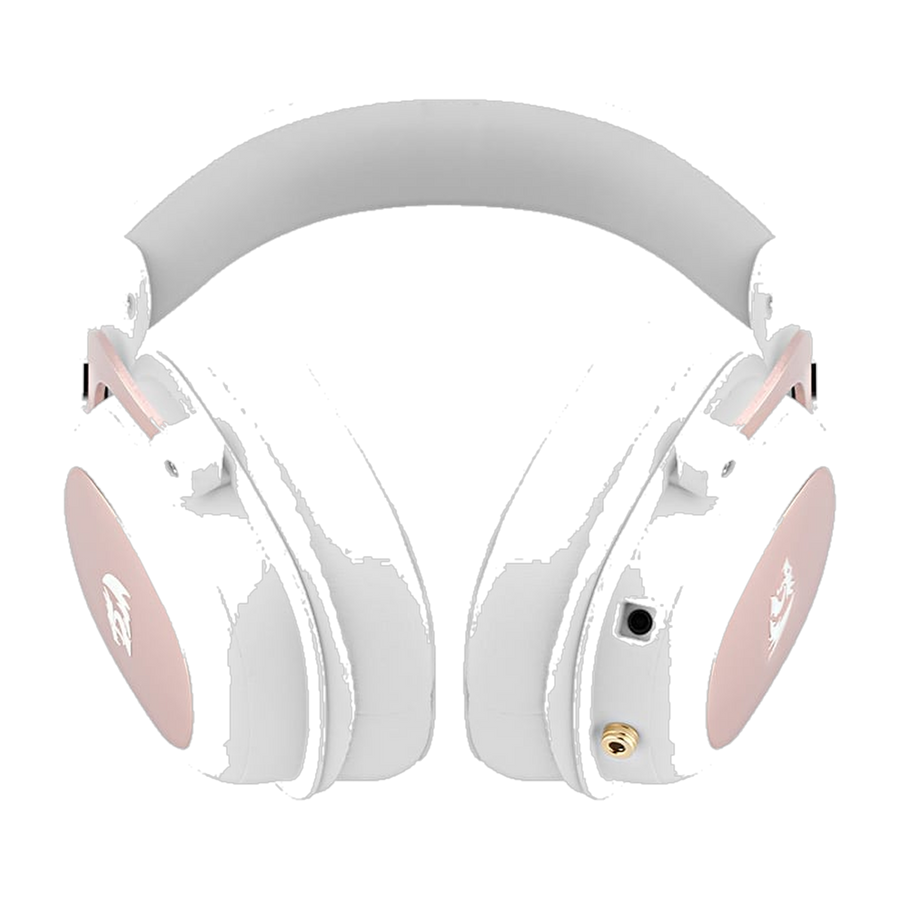 REDRAGON Over-Ear ZEUS 2 USB Gaming Headset - White