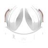 REDRAGON Over-Ear ZEUS 2 USB Gaming Headset - White