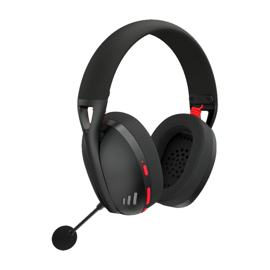 REDRAGON Over-Ear IRE BT5.2 Wireless Gaming Headset - Black