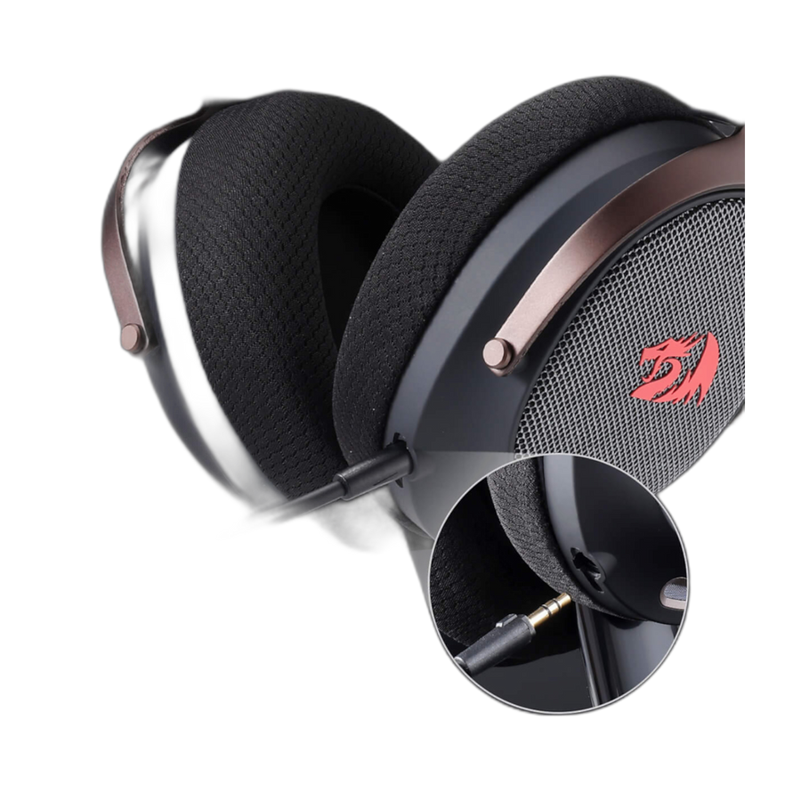 REDRAGON Over-Ear ARROW Wireless Gaming Headset - Black