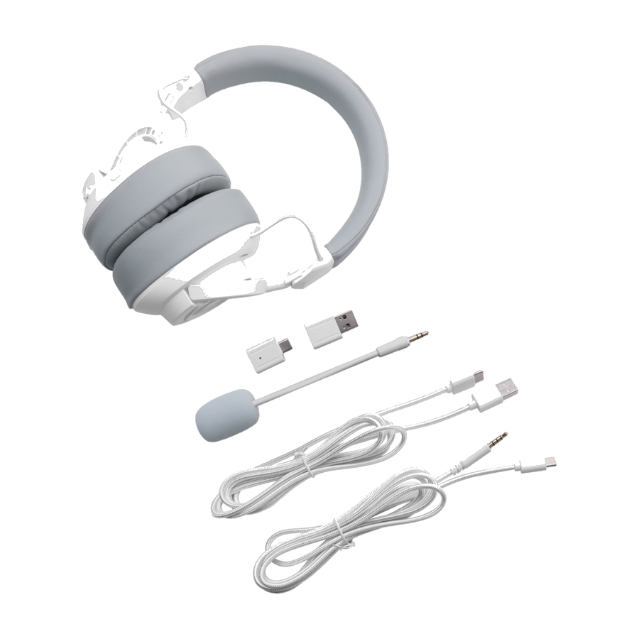 REDRAGON Over-Ear SPECTRA PRO Gaming Headset - White