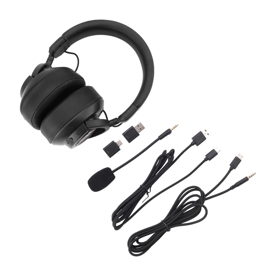 REDRAGON Over-Ear SPECTRA PRO Gaming Headset - Black