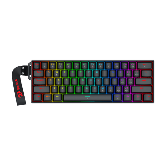Redragon FIZZ Magnetic plus Wired Keyboard - Black