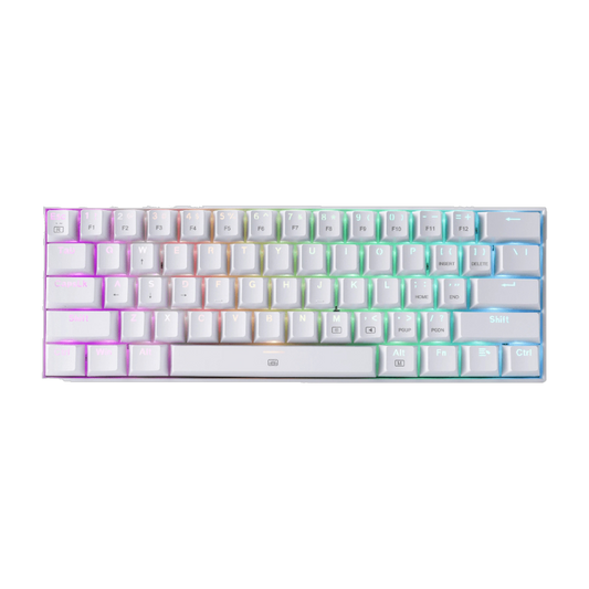 REDRAGON DRAGONBORN Wired Mechanical Keyboard RGB  67Key Design - White