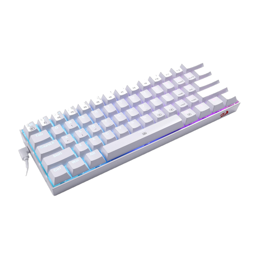REDRAGON DRAGONBORN Wired Mechanical Keyboard RGB  67Key Design - White