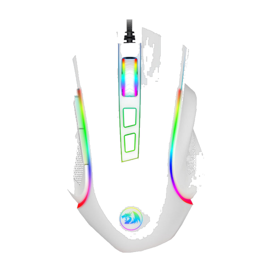 REDRAGON GRIFFIN 7200DPI Gaming Mouse - White